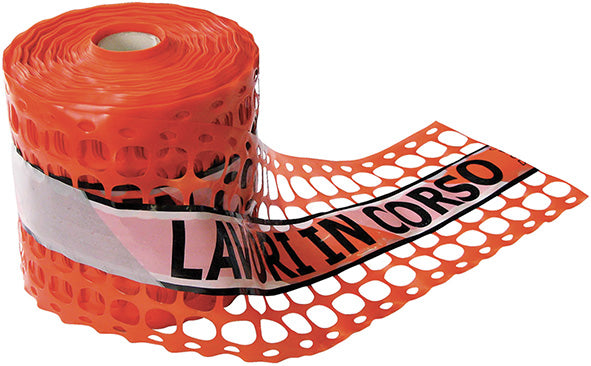 RETE PLASTICA DA CANTIERE