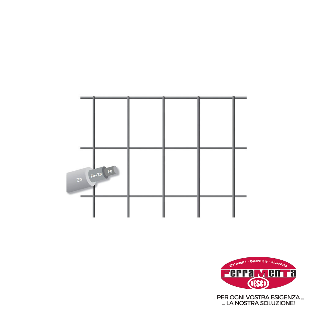 RETE ELETTROSALDATA ZINCATA