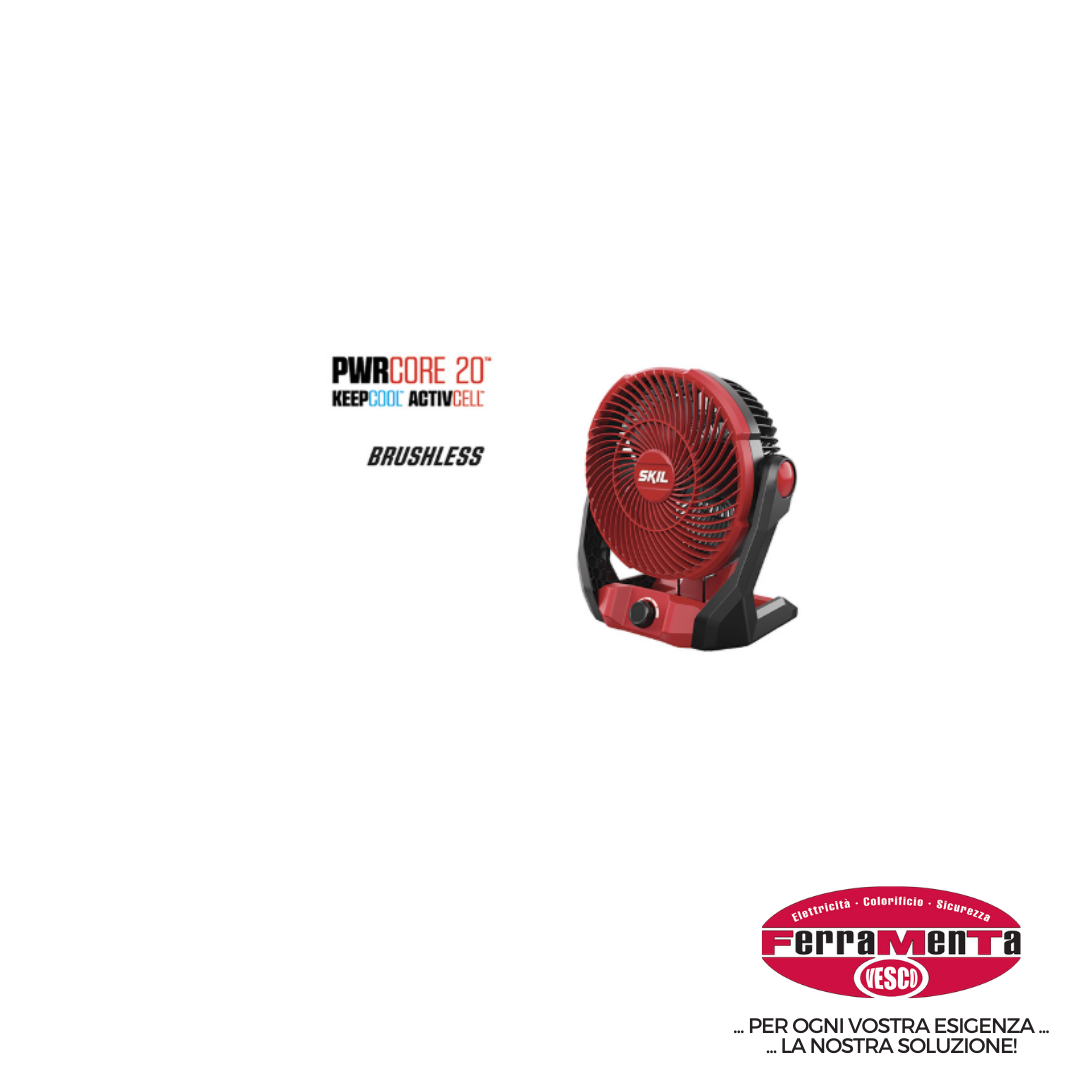 VENTILATORI BATTERIA SKIL