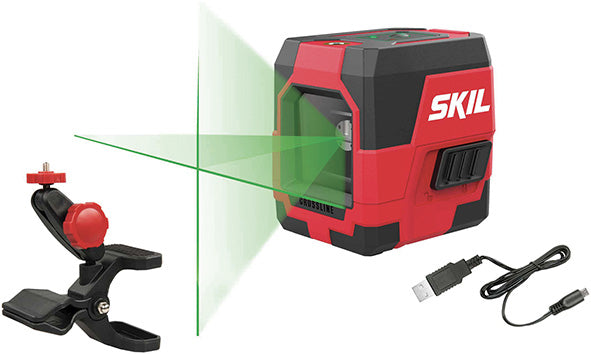 LIVELLE LASER VERDE A CROCE SKIL 1912AA