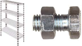 BULLONI PER SCAFFALI