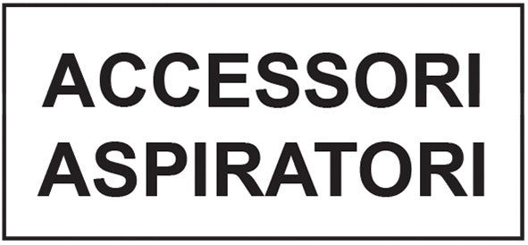 ACCESSORI ASPIRATORI GISOWATT
