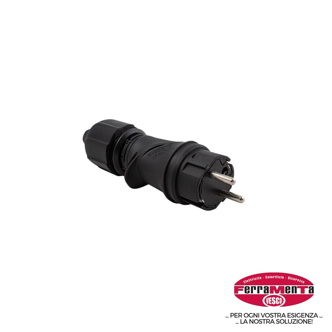 SPINE SCHUKO PRO IP54 80052 2P+T16A (Cod.art. 307090)