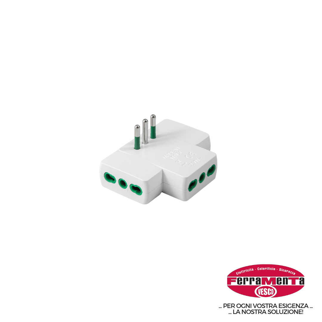 TRIPLA PIATTA 87225RM SP10A/3PR.16A (Cod.art. 307169)