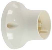 PUNTO LUCE DA PARETE PLASTICA BIANCO