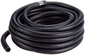 TUBO CORRUGATO EC FLESSIBILE PVC NERO ROT. MT.10