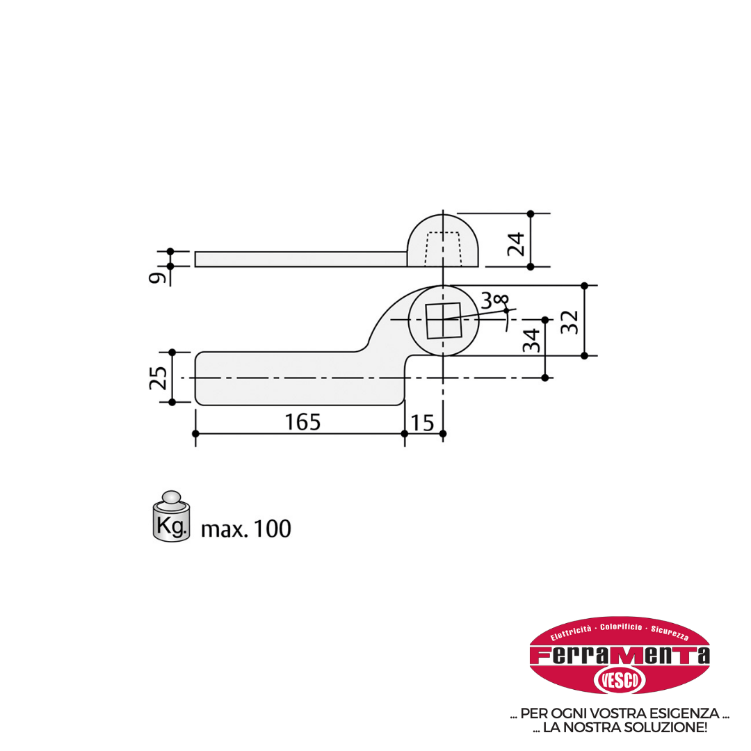 CHIUDIPORTA MAB ASSA ABLOY