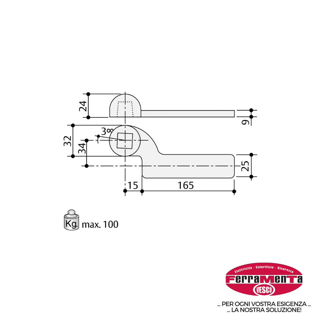 CHIUDIPORTA MAB ASSA ABLOY