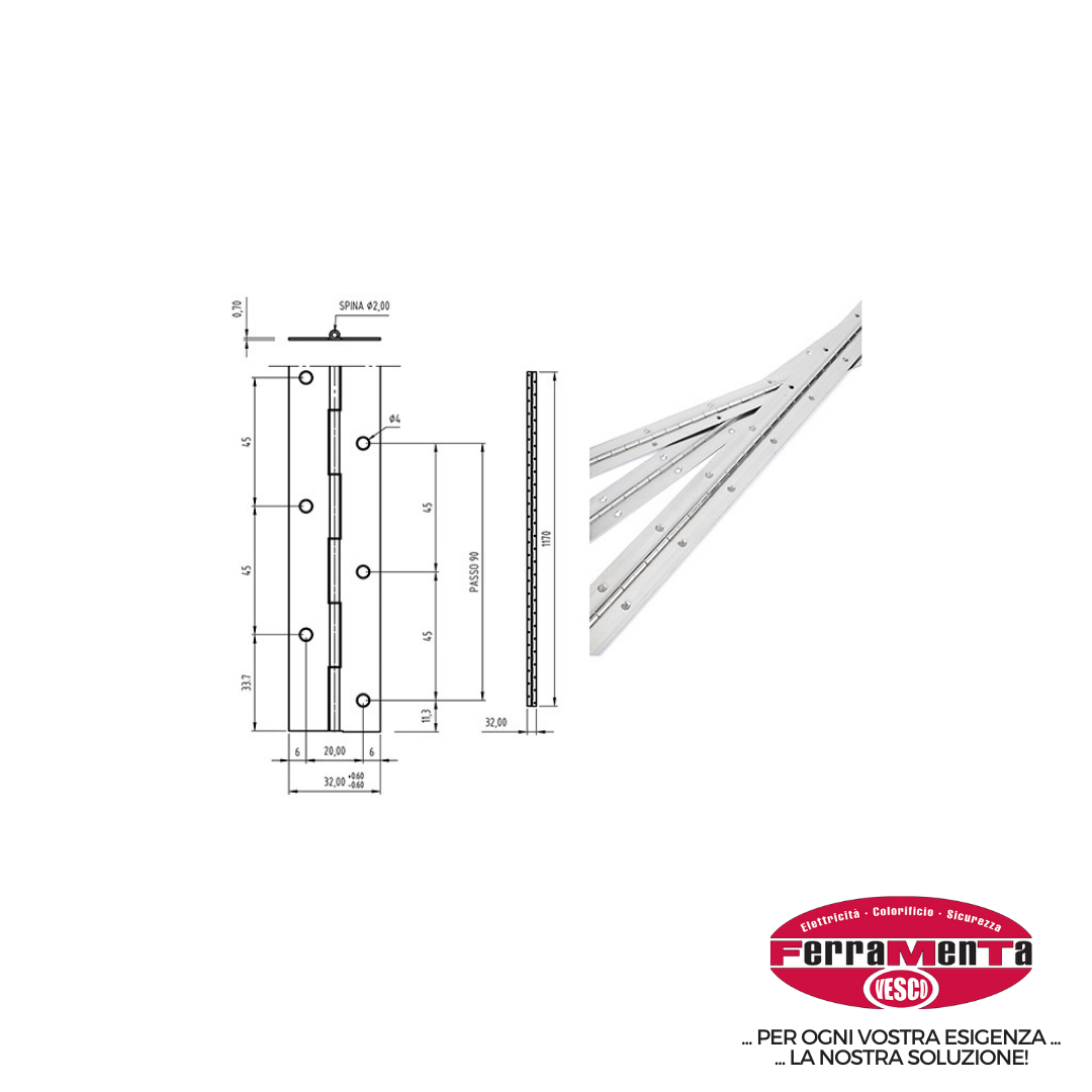 CERNIERE ALDEGHI A METRAGGIO