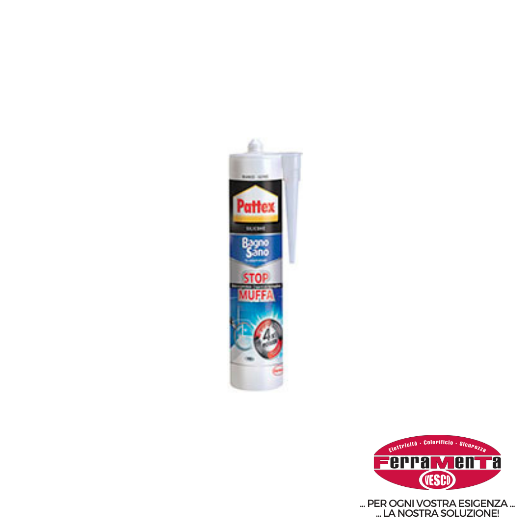 SILICONE PATTEX BAGNI&CUCINE 300 37 (Cod.art. 55070)