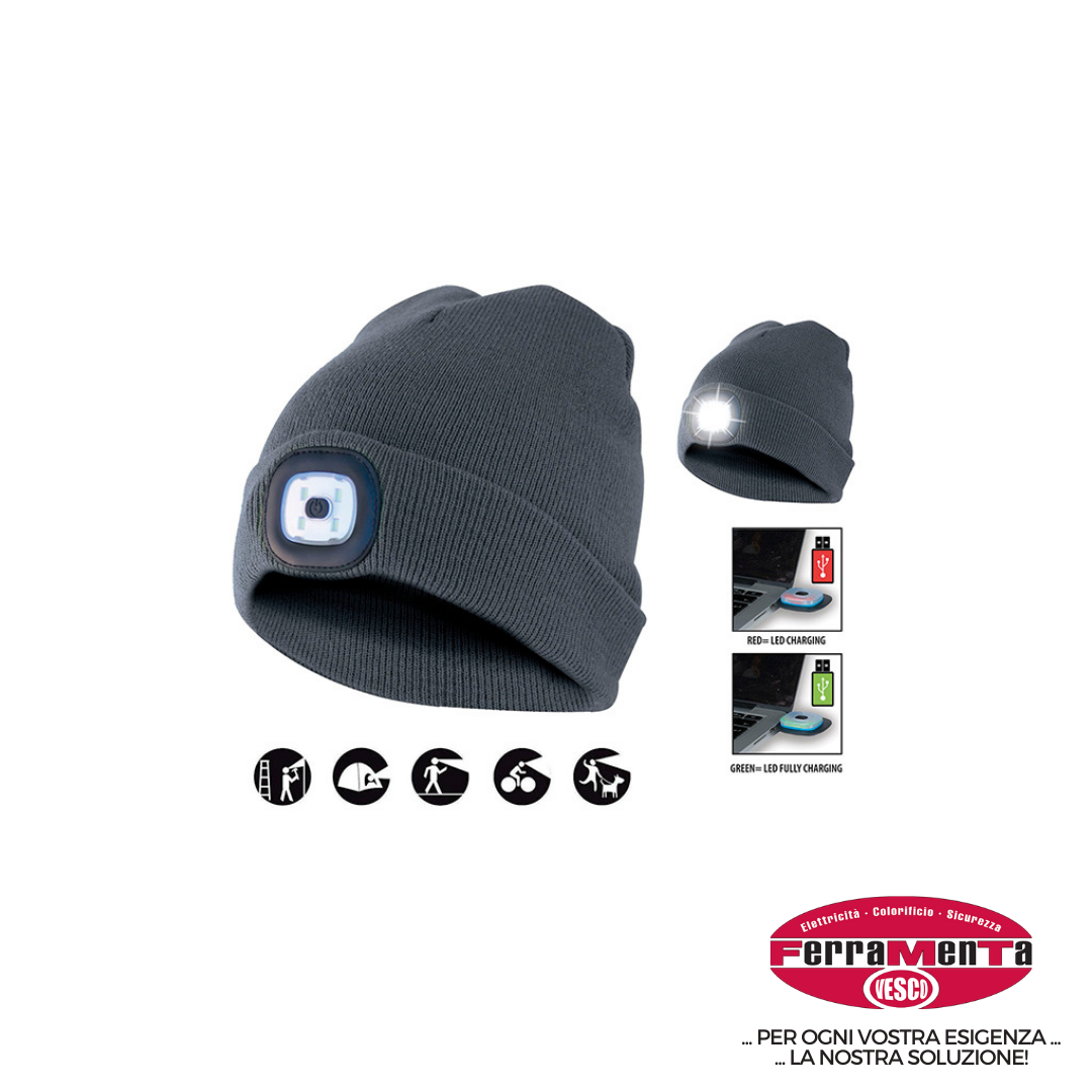CAPPELLO VELAMP LUCE LED