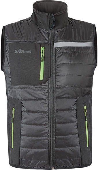 GILET U-POWER MOD.WALL ASPHALT GREY