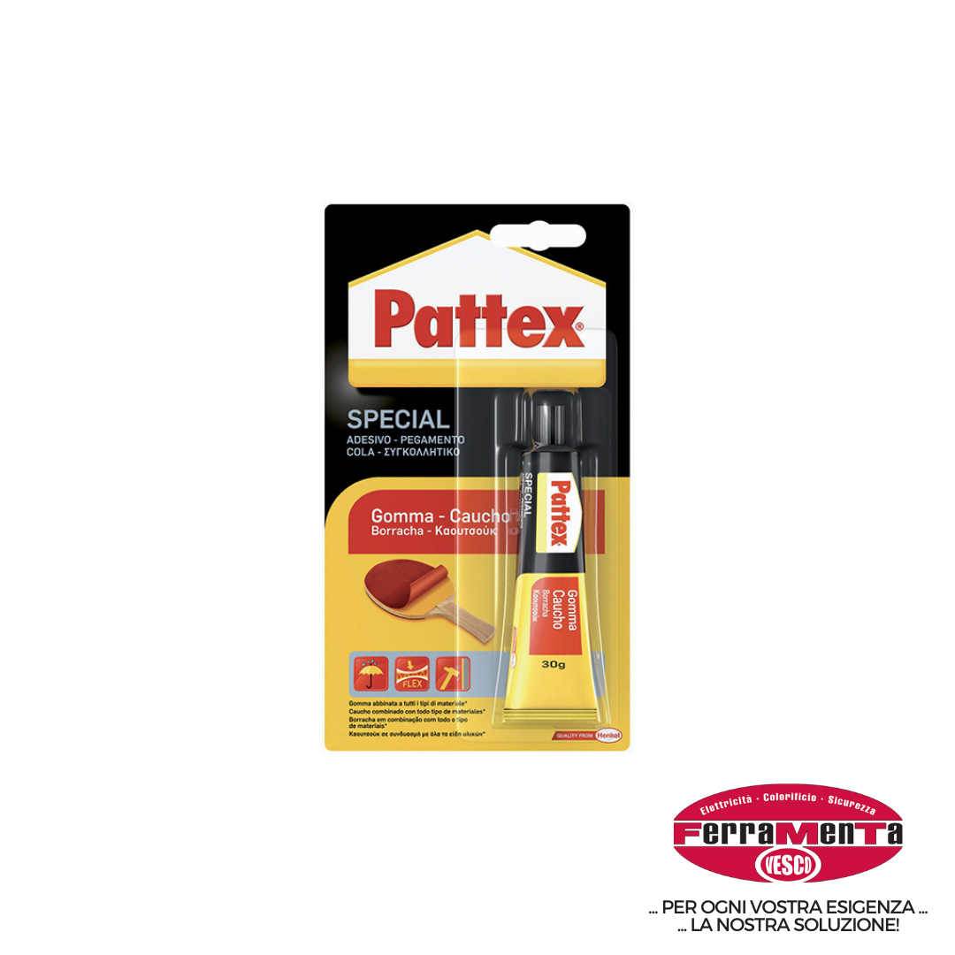 COLLA PATTEX SPECIAL GOMMA 30G (Cod.art. 60709)