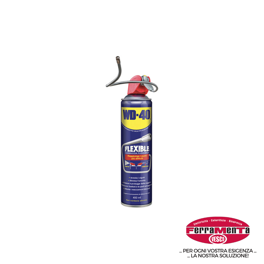 LUBRIFICANTE WD40 ML.400 FLEXIBLE (Pezzi per confezione: 6) (Cod.art. 64862)