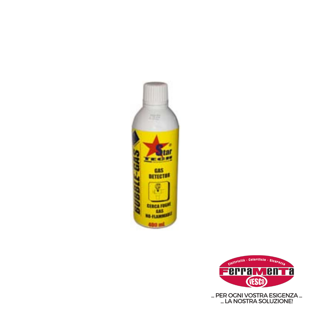 CERCA FUGHE GAS DETECTOR SPRAY400ML (Cod.art. 65892)