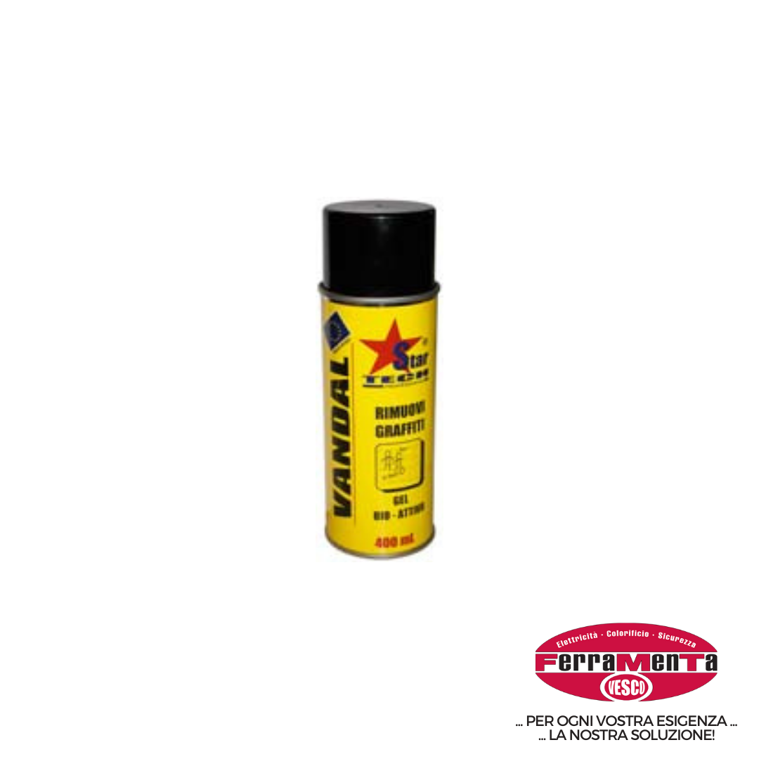 RIMUOVI GRAFFITI VANDAL SPRAY 400ML (Cod.art. 65898)