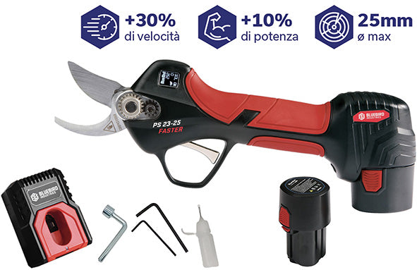 FORBICI POTATURA BATTERIA BLUE BIRD