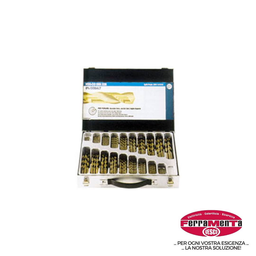 PUNTE ELICOIDALI HSS PER METALLO