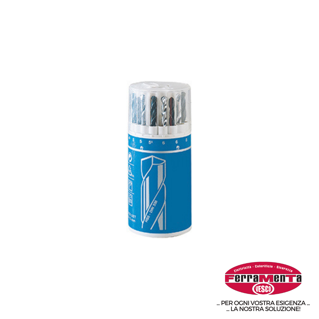 PUNTE ELICOIDALI HSS PER METALLO