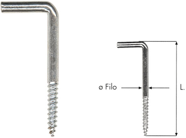 RAMPINI A VITE ART.104 1/2I INOX