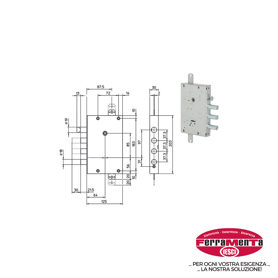 SERRATURE CISA PORTE BLINDATE