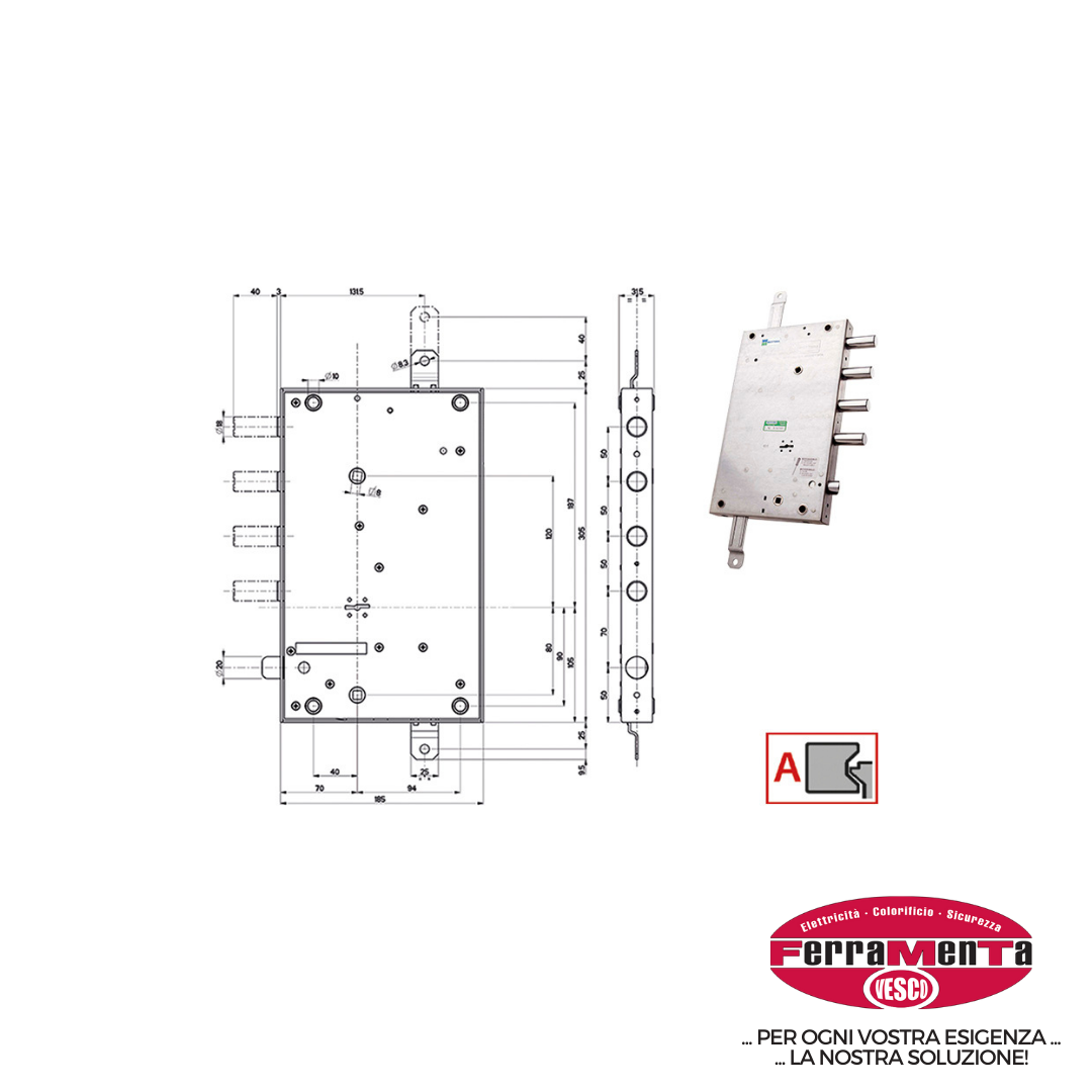 SERRATURE MOTTURA PORTE BLINDATE