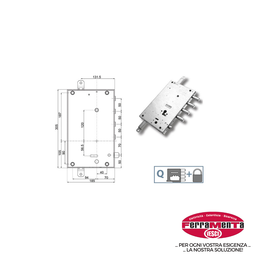 SERRATURE MOTTURA PORTE BLINDATE