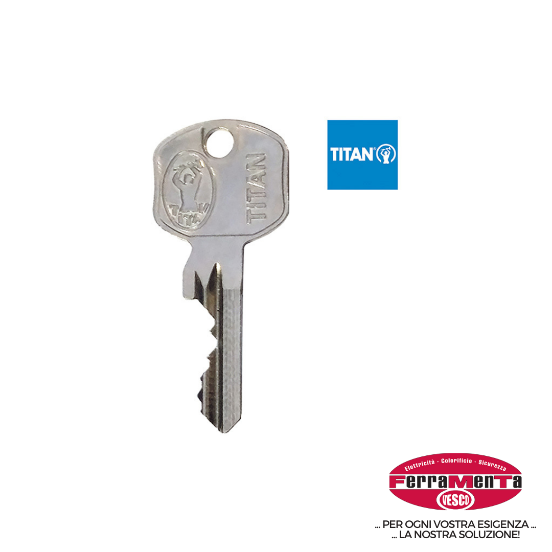 CHIAVI TITAN K1 ANTIPANIC (Pezzi per confezione: 10) (Cod.art. 847365)