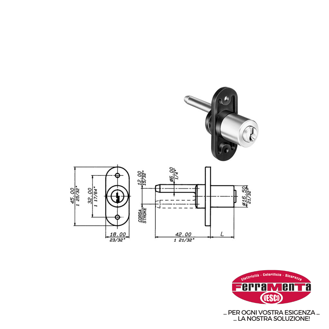 SERRATURE MERONI PER MOBILI