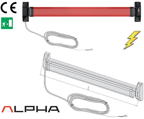 MANIGLIONI ANTIPANICO CISA ALPHA