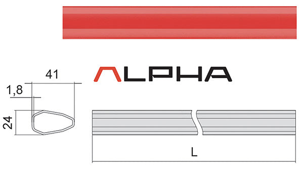 ACCESSORI CISA MANIGLIONI ANTIP. ALPHA