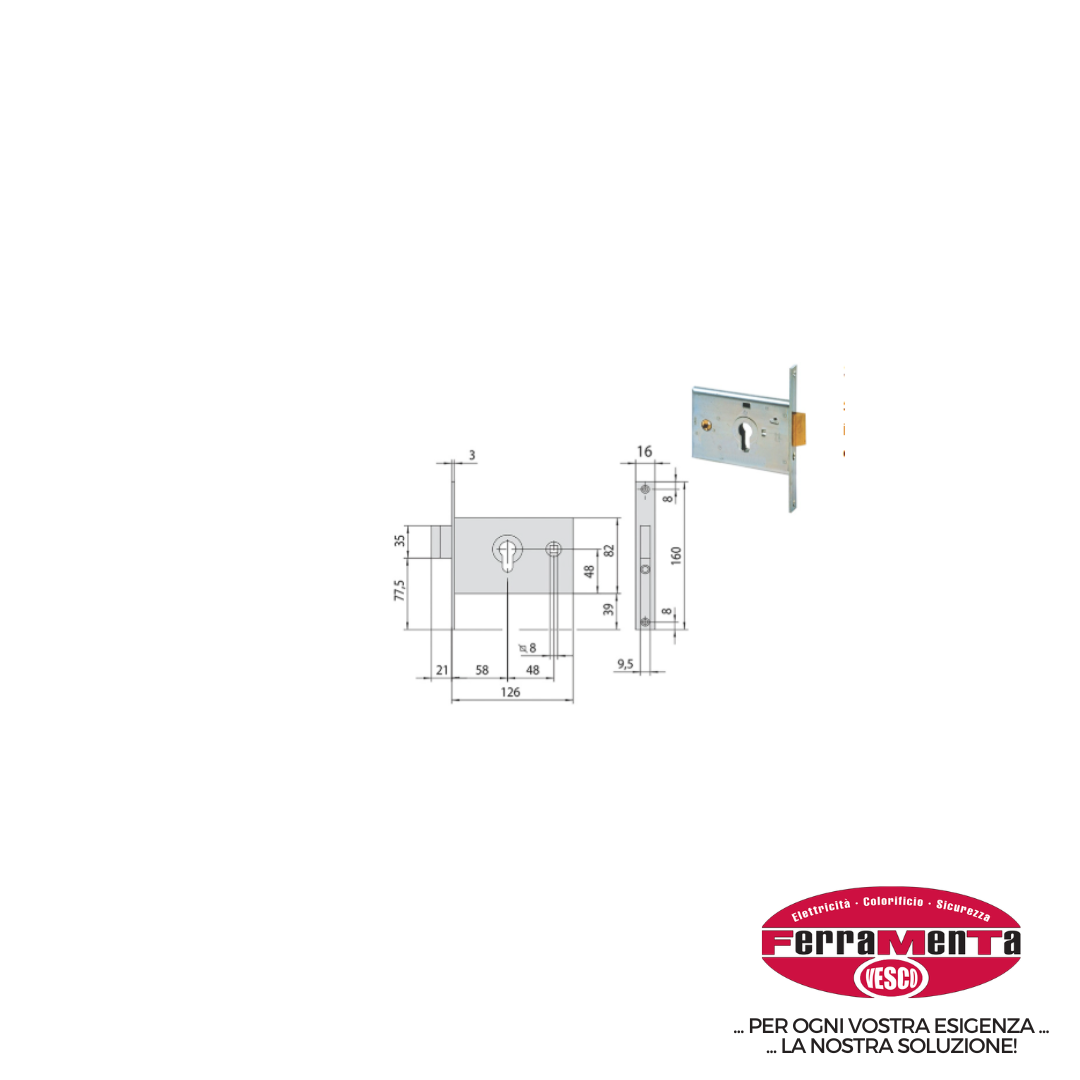 SERR.CISA INF.CS M2 F16 44140.60 (Cod.art. 856366)