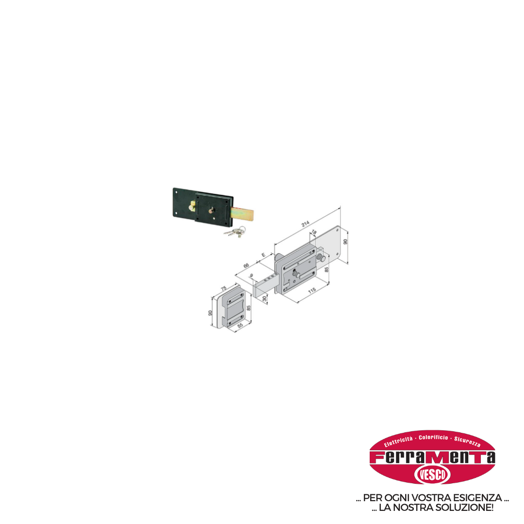 FERROGLIETTI WELKA 012.60.50 *BUSTA (Pezzi per confezione: 5) (Cod.art. 860190)
