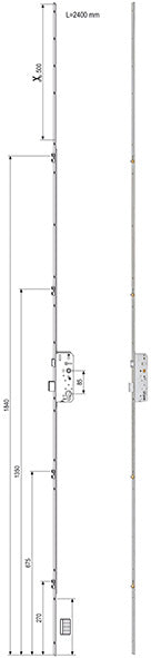 SERRATURE AGB MULTIPUNTO