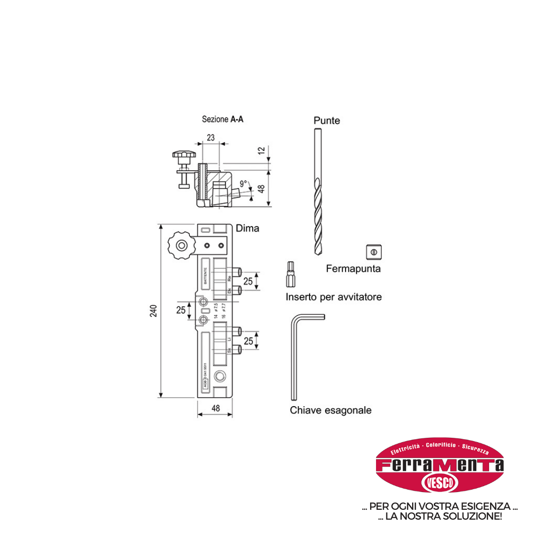 CERNIERE PER LEGNO AGB ANUBA