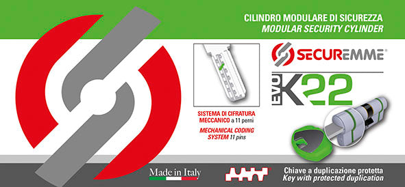 ACCESSORI SECUREMME CILINDRI