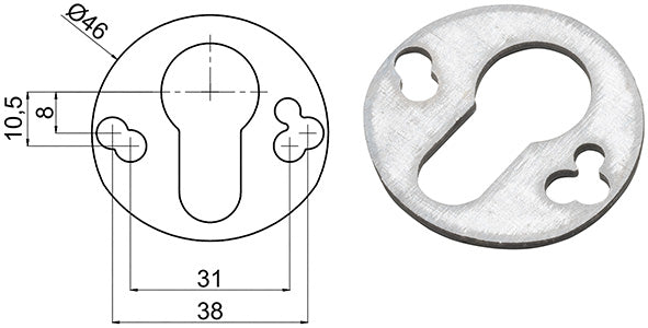 SPESSORI PER PROTEZIONE CILINDRO
