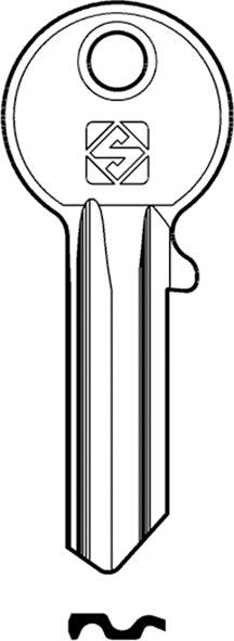 CH.SILCA N CISA CS8 (Pezzi per confezione: 20) (Cod.art. 880362)