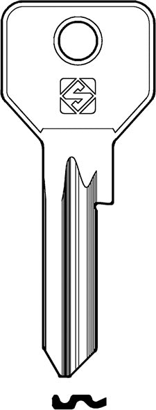CH.SILCA N CISA CS119R (Pezzi per confezione: 50) (Cod.art. 880382)