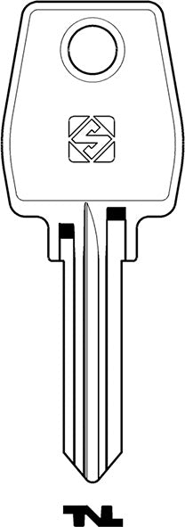 CH.SILCA N EURO LOCKS EU1R (Pezzi per confezione: 10) (Cod.art. 880418)