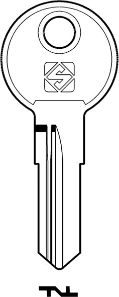 CH.SILCA N EURO LOCKS EU10R (Pezzi per confezione: 20) (Cod.art. 880424)