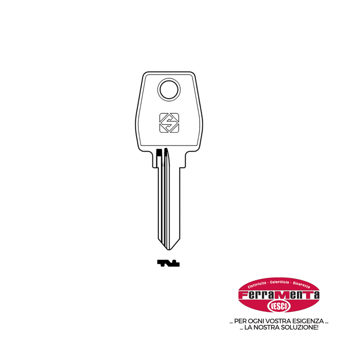 CH.SILCA N EURO LOCKS EU23R-10 ACC. (Pezzi per confezione: 10) (Cod.art. 880428)
