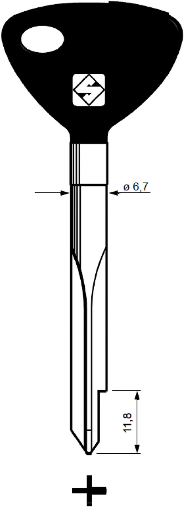 CH.SILCA N BURGH WACHTER XBW2P-3K (Pezzi per confezione: 5) (Cod.art. 880902)