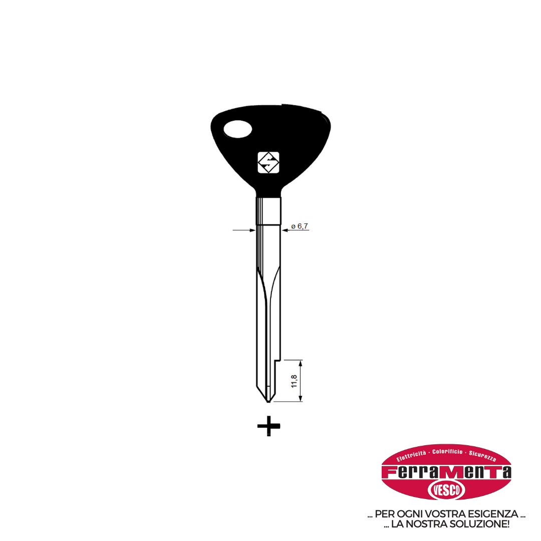 CH.SILCA N BURGH WACHTER XBW2P-3K (Pezzi per confezione: 5) (Cod.art. 880902)