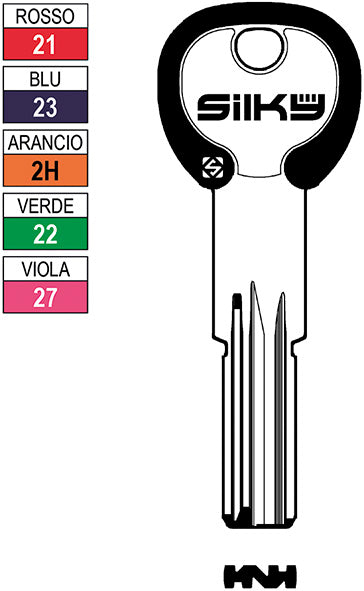 CH.SILCA P AGB SILKY AGB9DZ (Pezzi per confezione: 25) (Cod.art. 881161)