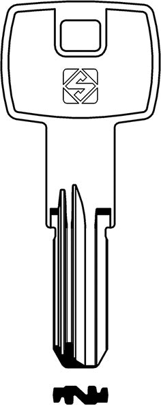 CH.SILCA P GEVY GVY4R (Pezzi per confezione: 10) (Cod.art. 881392)