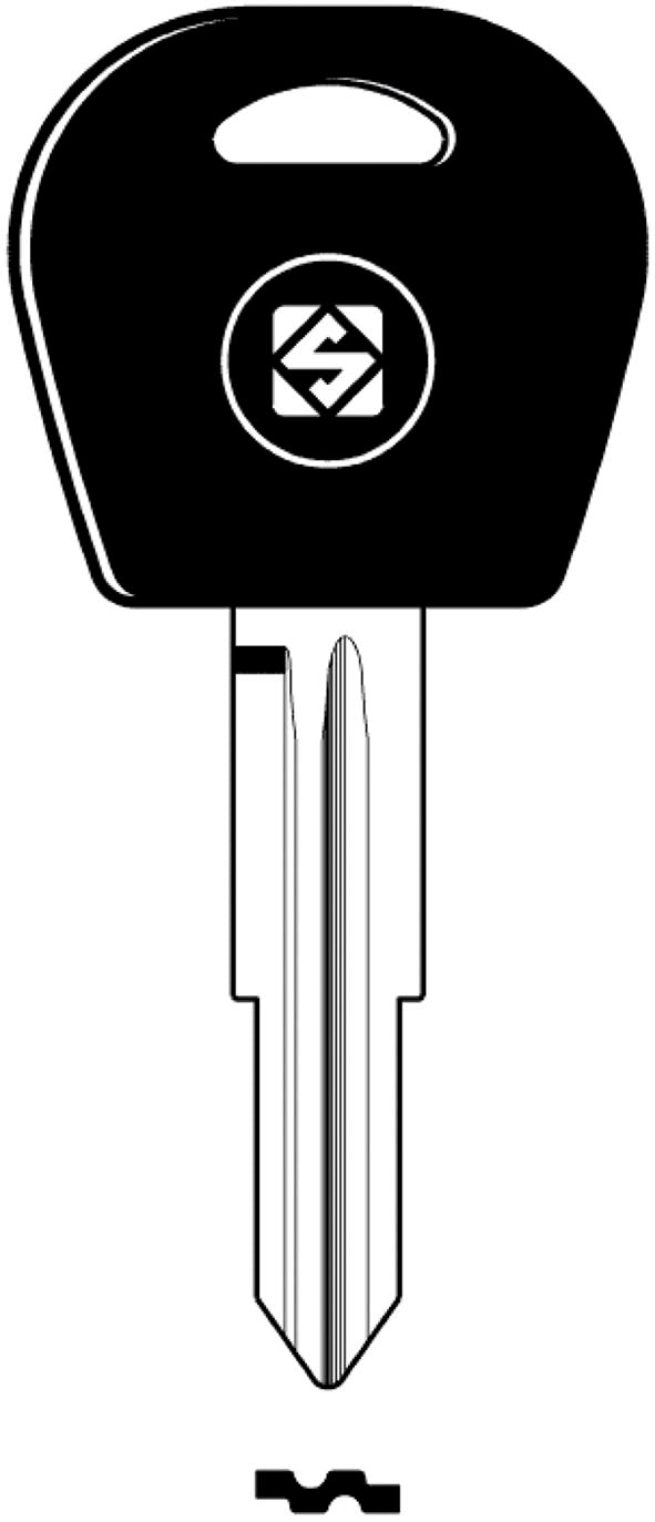 CH.SILCA AUTO SENZA CHIP DWO4RTE (Cod.art. 883619)