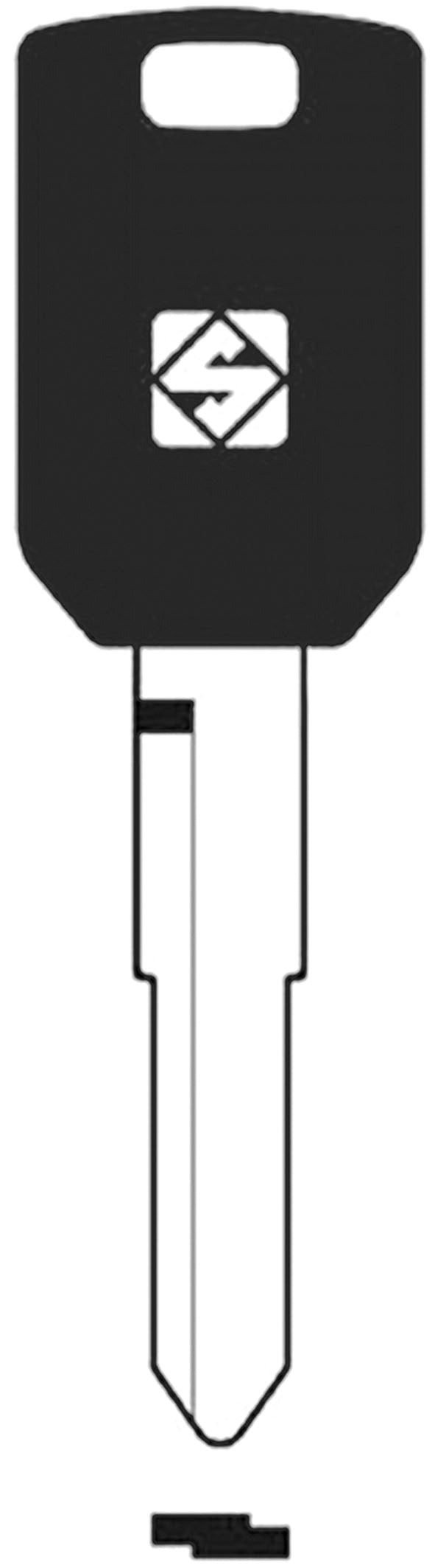 CH.SILCA AUTO SENZA CHIP HU133RATE- (Cod.art. 883642)