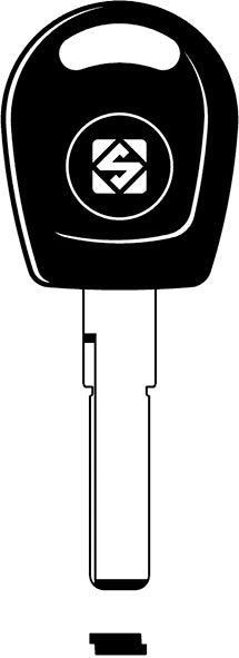 CH.SILCA AUTO SENZA CHIP HU66TE (Cod.art. 883656)