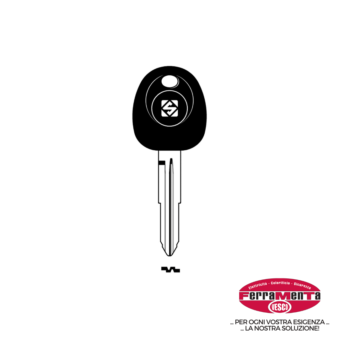 CH.SILCA AUTO SENZA CHIP HYN7RTE (Cod.art. 883674)